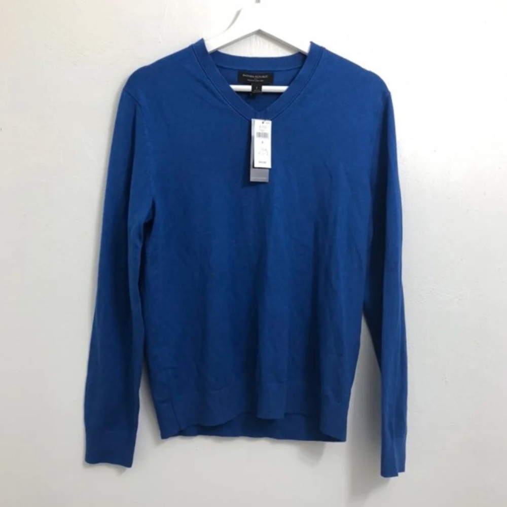 Banana Repulic Mens Vneck Sweater